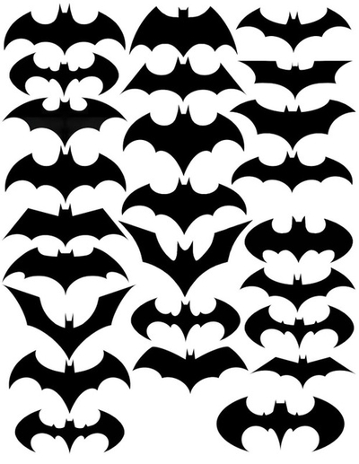 400x517 Batman Logo Evolution