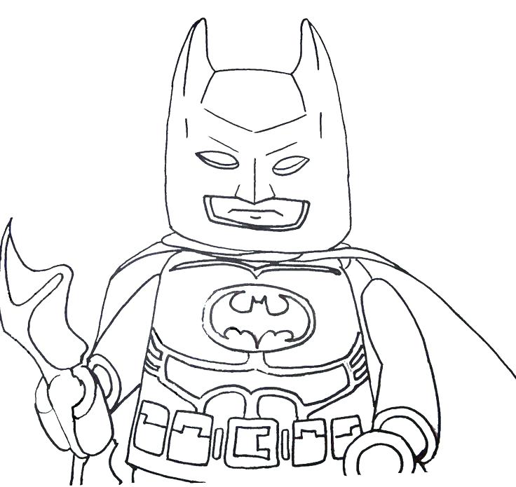 736x695 Printable Batman Coloring Pages Draw Background Batman Free