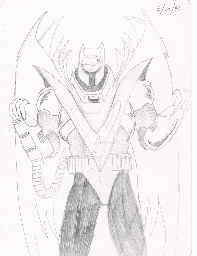 783x1020 Batman Pencil Drawing By Arquimista