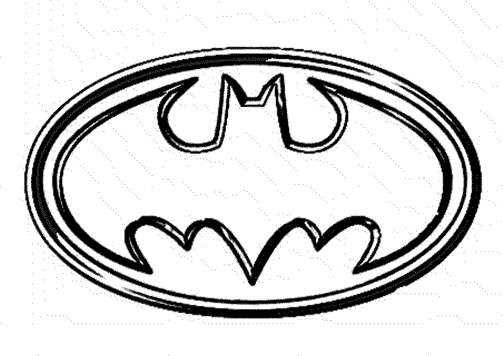 1000x709 Batman Logo Coloring Pages To Download And Print For Free