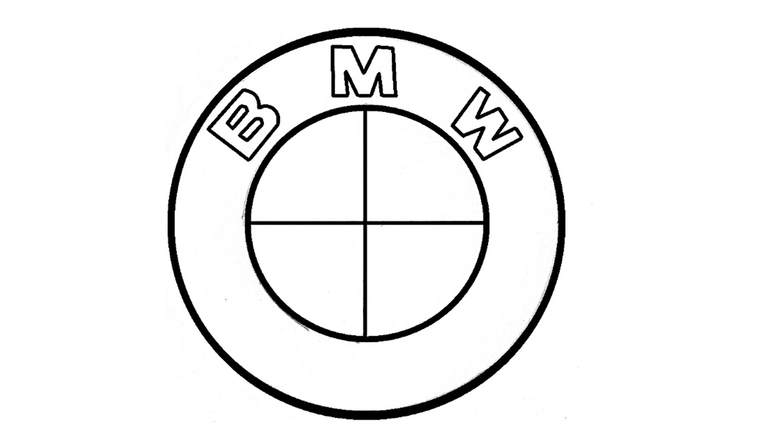 1500x885 How To Draw The Bmw Logo (Symbol, Emblem)