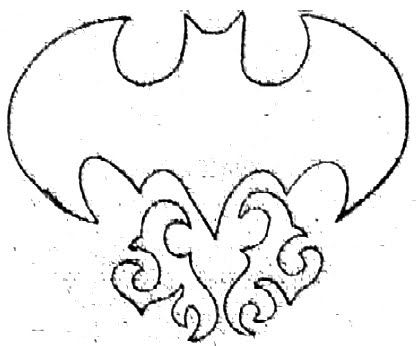 418x346 The Best Batman Symbol Tattoos Ideas On Batman