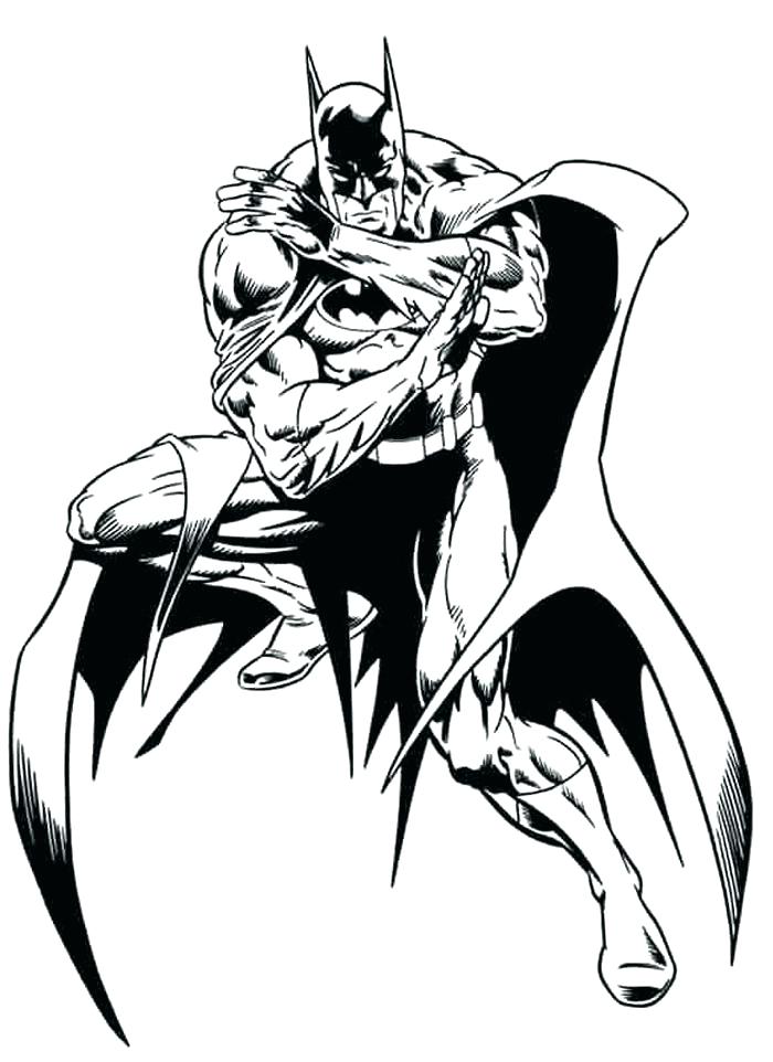 700x962 Batman Free Coloring Pages