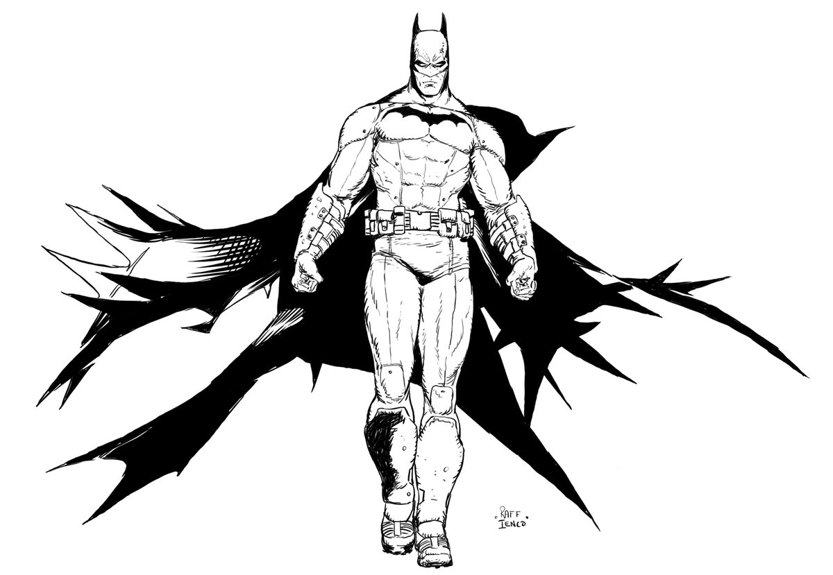 1200x829 Raffaele Ienco On Twitter Batman Sketch