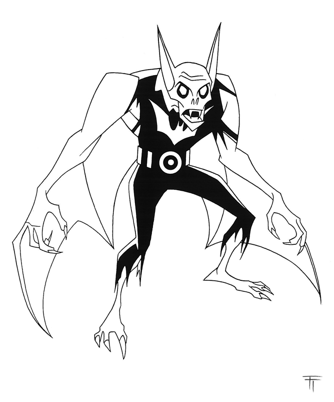 668x803 Pictures Easy Draw Man Bat,