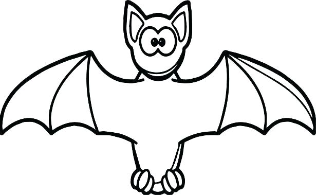 615x379 Batman Symbol Coloring Page