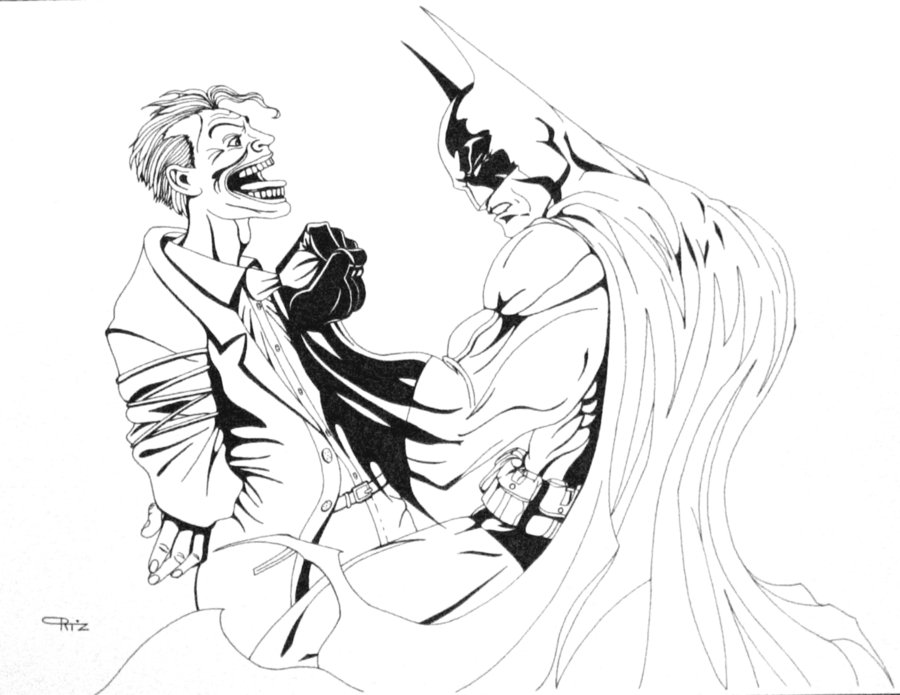 900x695 Batman Vs Joker 2 By Eso2001