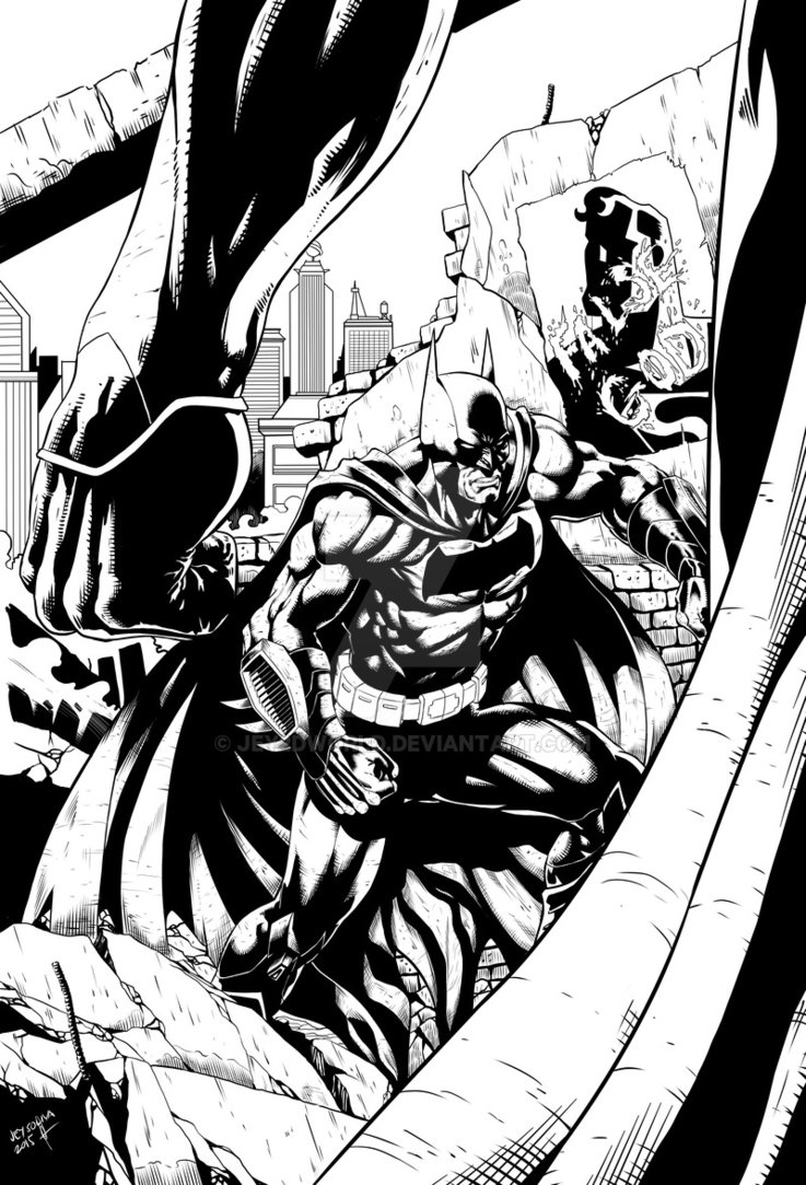 737x1083 Batman Vs. Superman By Jey2dworld