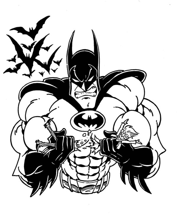 600x747 Batman Vs Joker Puppet