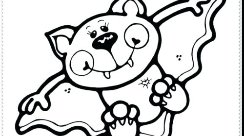 500x280 Bats Coloring Pages Epic Bat Coloring Pages With Additional
