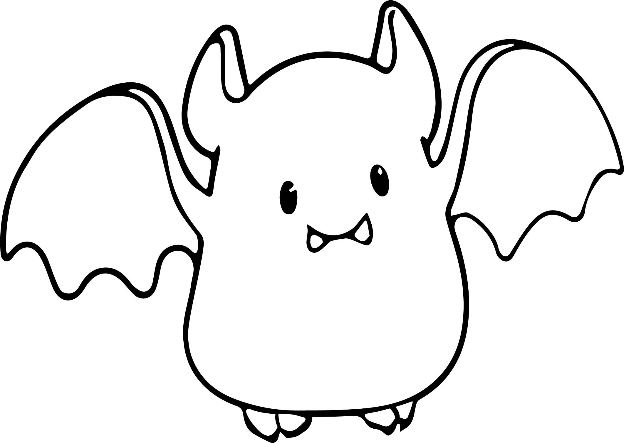 2124x1511 Coloring Page Bat Free Draw To Color