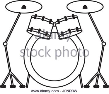 372x320 Battery Instrument Musical Icon Stock Vector Art Amp Illustration