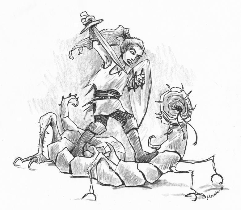 780x680 Bug Battle. Fairy Tale Characters. Drawings. Pictures. Drawings