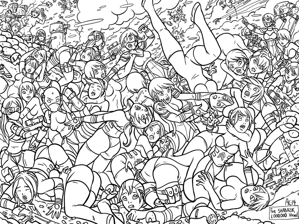 1024x767 Shik Battle Drawing By Alexi C