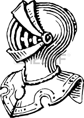 319x450 Vector Drawing Of The Ancient Knight Armor Royalty Free Cliparts