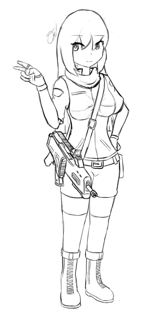 509x1092 Digital Sketch