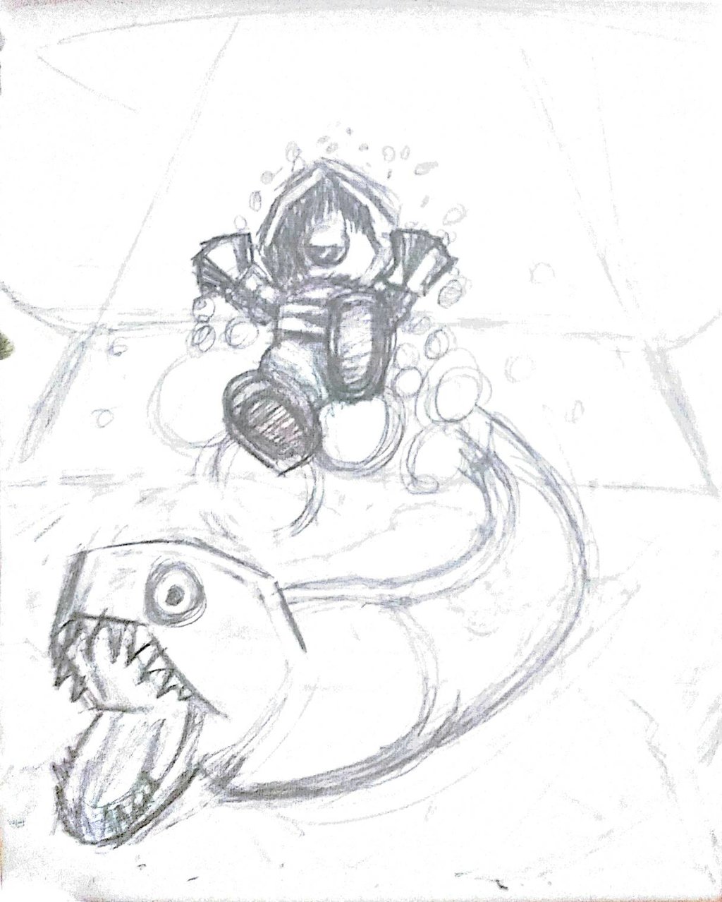 1024x1278 Jolly Roger Bay Part 2 Drawing By Mrsketch98