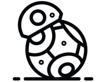 340x270 Bb8 Decal Etsy