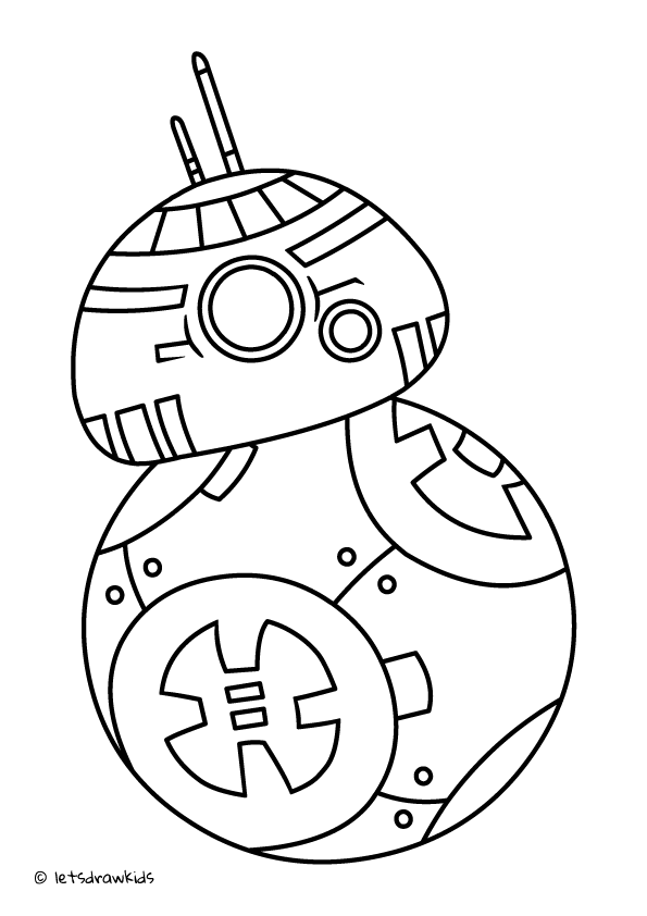 Bb 8 Drawing at GetDrawings | Free download