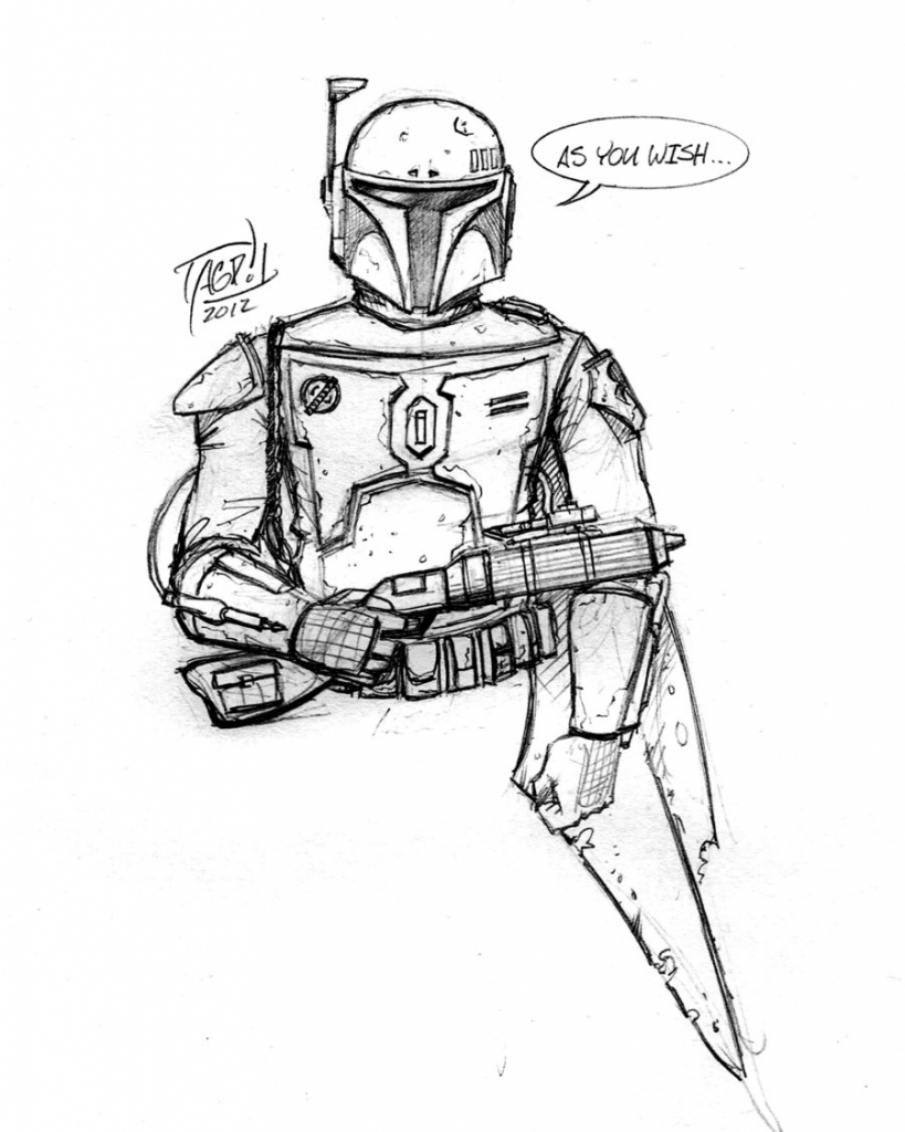 819x1024 Star Wars Characters Drawings Star Wars Characters Drawings How