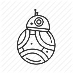 256x256 Avatar, Bb 8, Droid, Drone, R2d2, Star Wars, Starwars Icon Icon