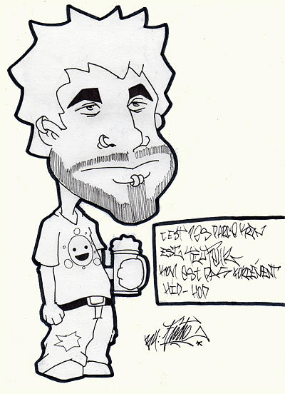 400x552 Teufeur Drawing By Payet Alexandre