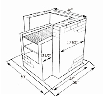331x330 How To Build A Brick Barbecue