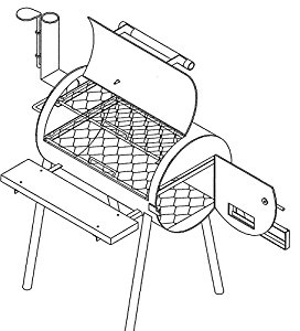 272x300 32 X 20 Bbq Pit Amp Grill Plans Blueprints