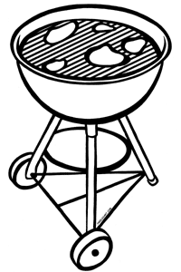 200x300 Bbq Ribs Clipart Black And White Clipart Panda