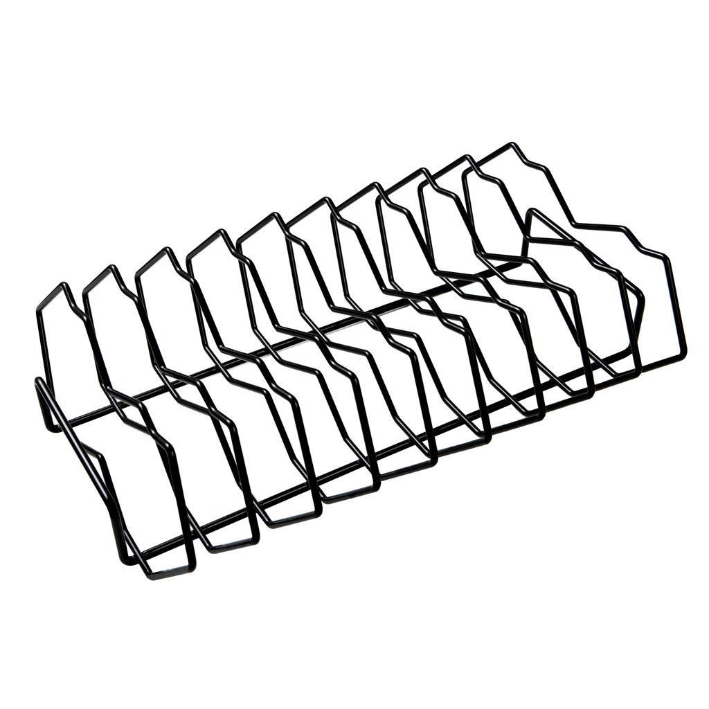 1024x1024 Primo's Big 9 Slot Rib Rack, Fits Primo Oval Xl 400 Amp Other Xl