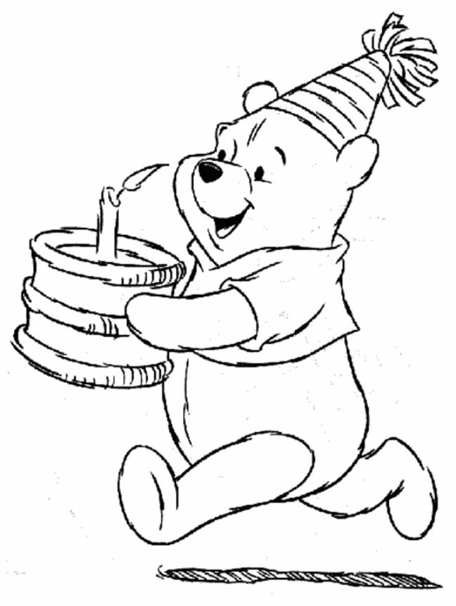 648x861 Free Printable Happy Birthday Coloring Pages For Kids