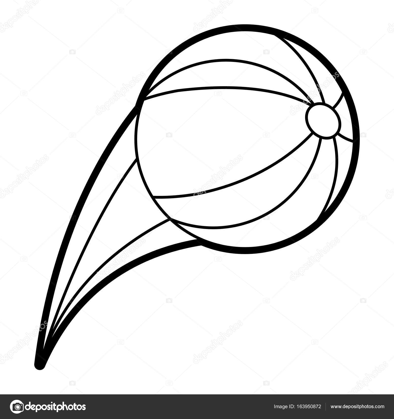 1600x1700 Beach Ball Vector Illustration Stock Vector Jemastock