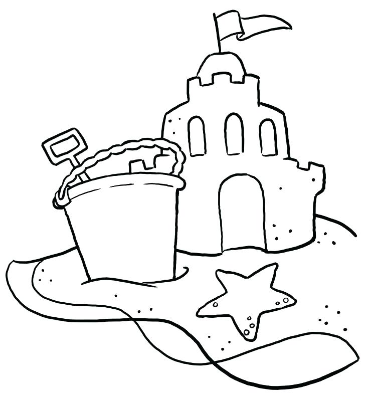 736x802 Beach Coloring Book As Well As Beach Coloring Book Free Summer