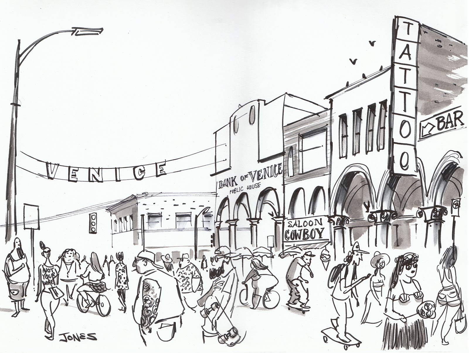 1600x1204 Matt Jones Venice Beach Sketchbook