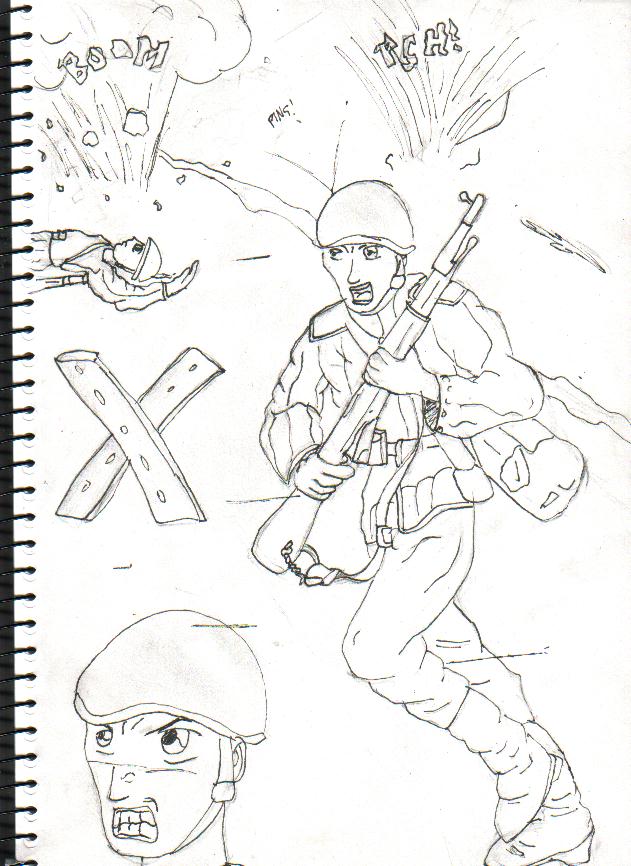 631x866 Omaha Beach June 6 1944 By R0bz0rz