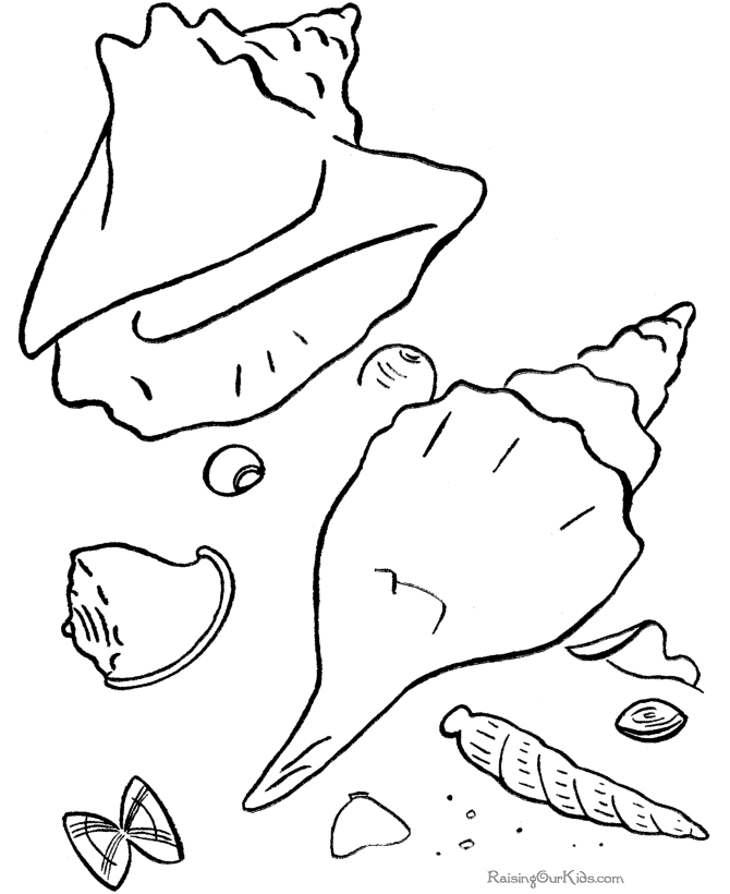 670x820 Beach Coloring Pages, Sheets And Pictures!
