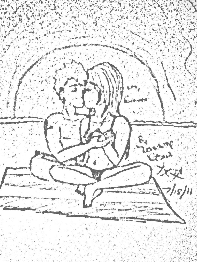 774x1032 Beach Drawing By Yushiofthedesert