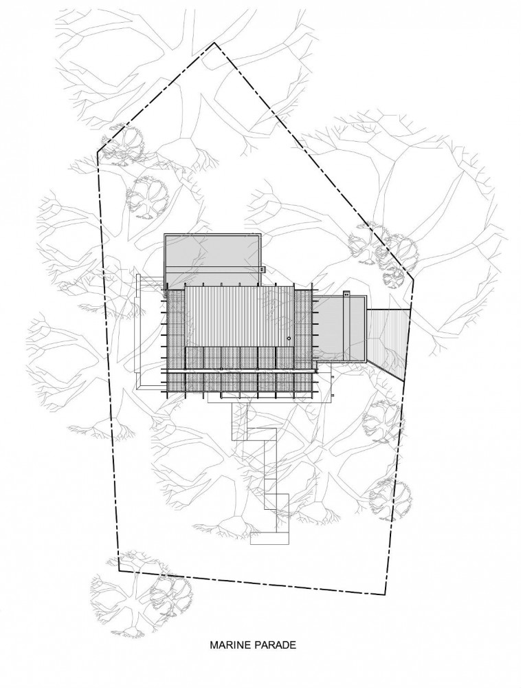 758x1000 Under Pohutukawa Herbst Architects Architects, Site Plans