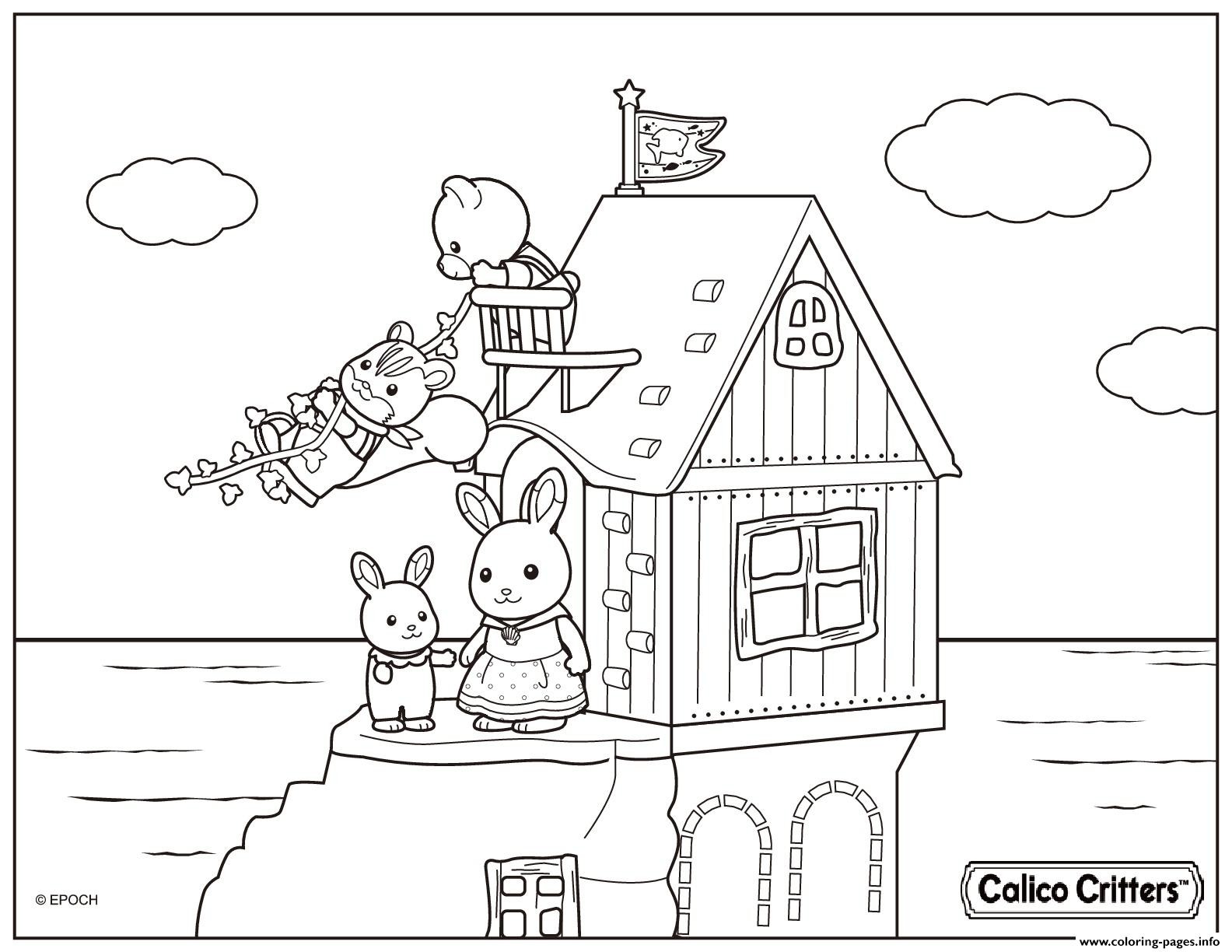 1584x1224 Beach Printable Coloring Pages Free Draw To Color