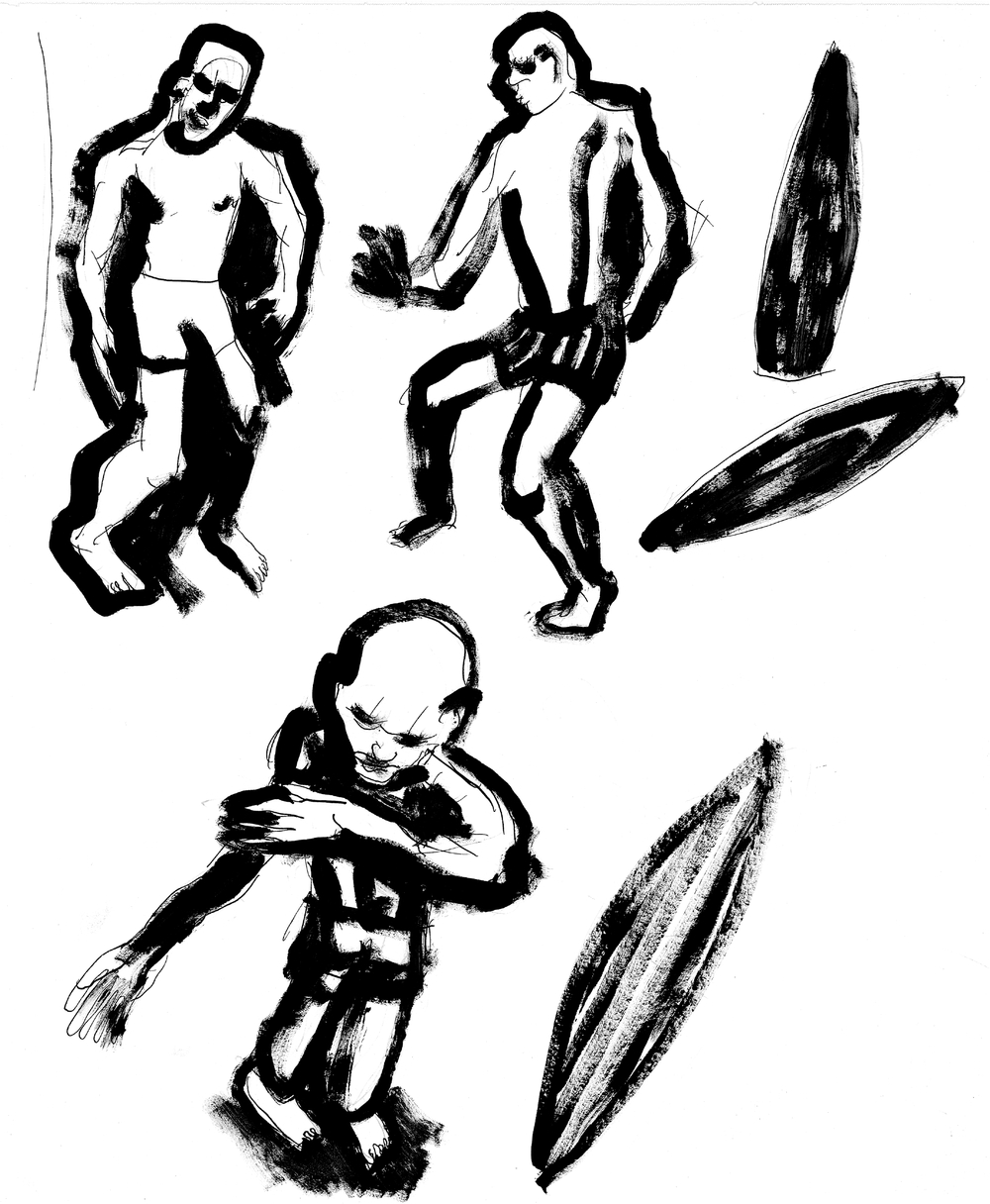 1000x1216 Drawing Ben Day Todd