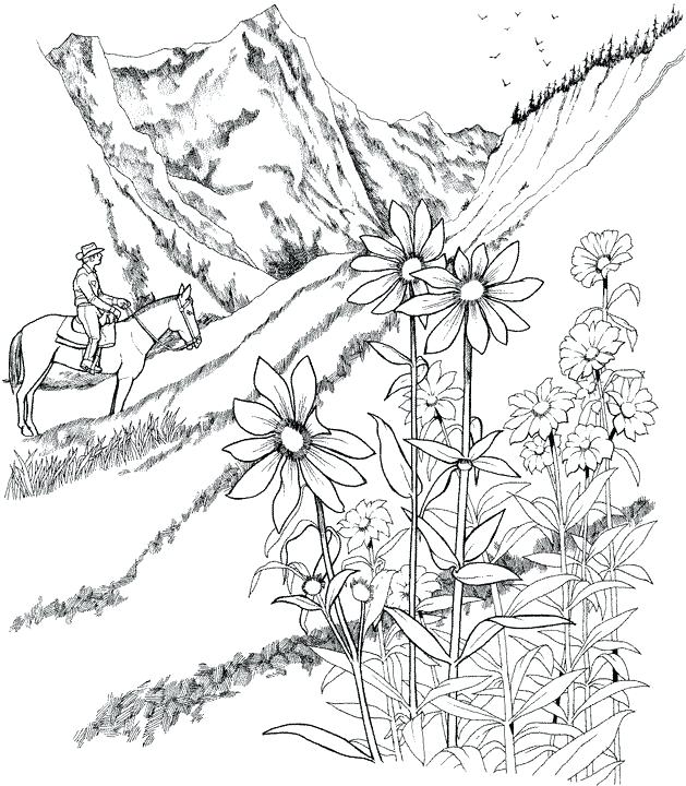 629x720 Beach Scenery Coloring Pages 7 Best Images On For Kids Free Books