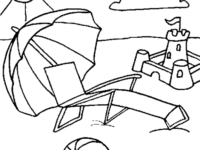 200x150 Coloring Pages Of Beach Scenes Unique Beach Scene Coloring Pages