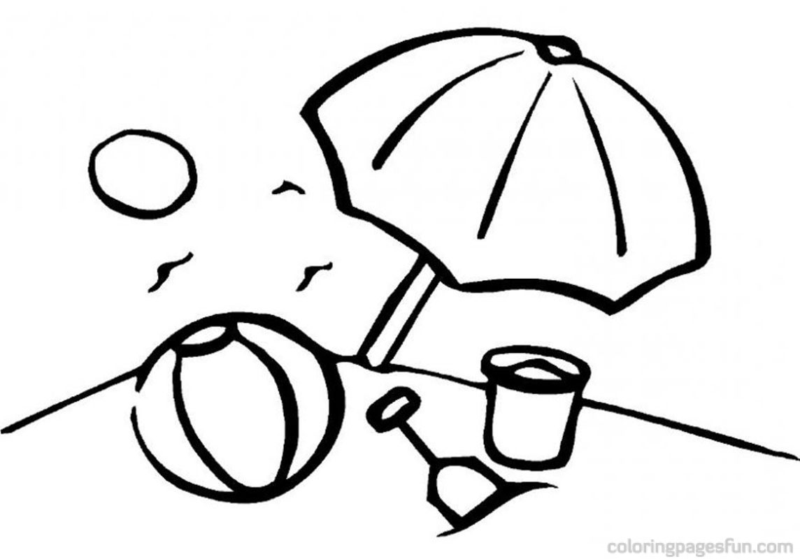 1144x800 Beach Coloring Pages