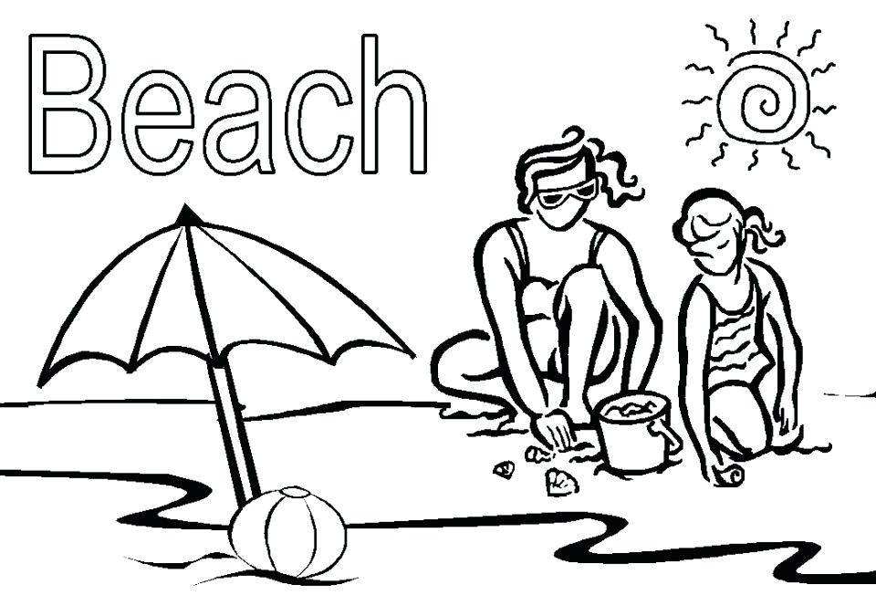 960x664 Beach Coloring Pages Printable Coloring Pages Coloring Pages