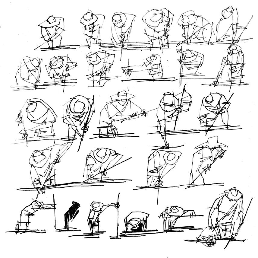 856x855 Dunes Days Urban Sketchers