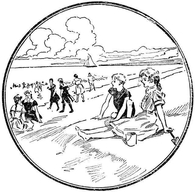 640x632 Relaxing On The Beach Clipart Etc