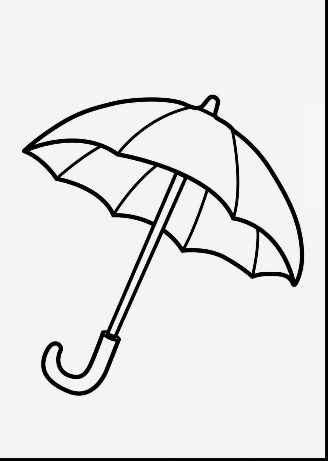 1255x1760 Extraordinary Umbrella Coloring Pages Printable With Umbrella