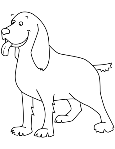 371x480 Funny Beagle Coloring Page Free Printable Coloring Pages