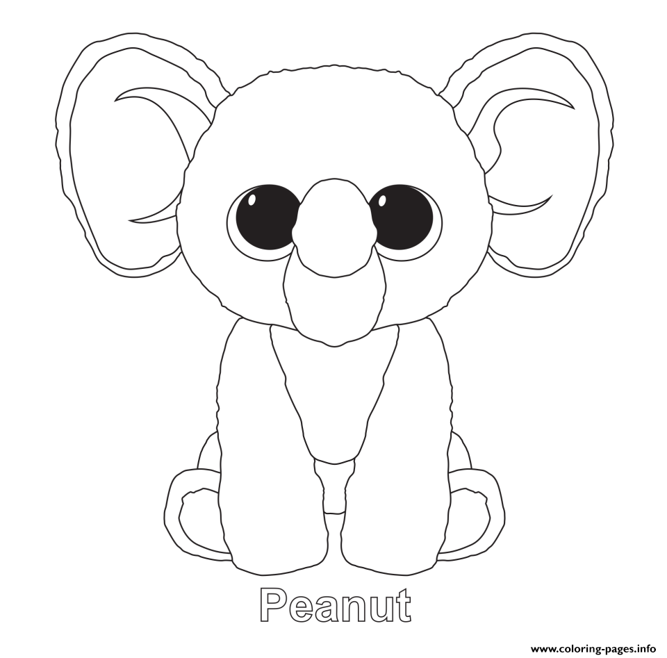 960x947 Beanie Boo Coloring Pages Free Printable