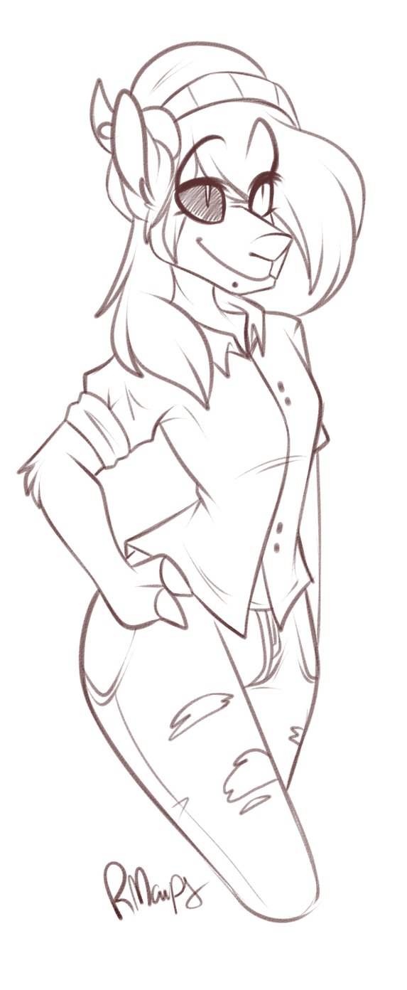 573x1392 Beanies Sketch By Rmcreeps